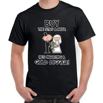 Marrying A Gold Digger Men's T-Shirt