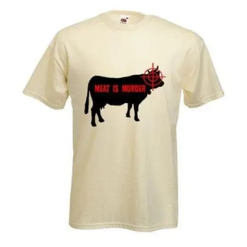 Meat Is Murder T-Shirt L / Cream