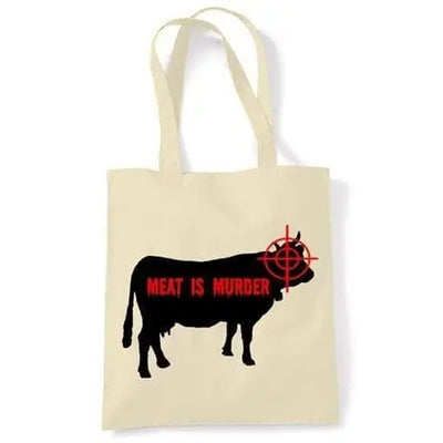 Meat Is Murder Vegetarian Shoulder Bag