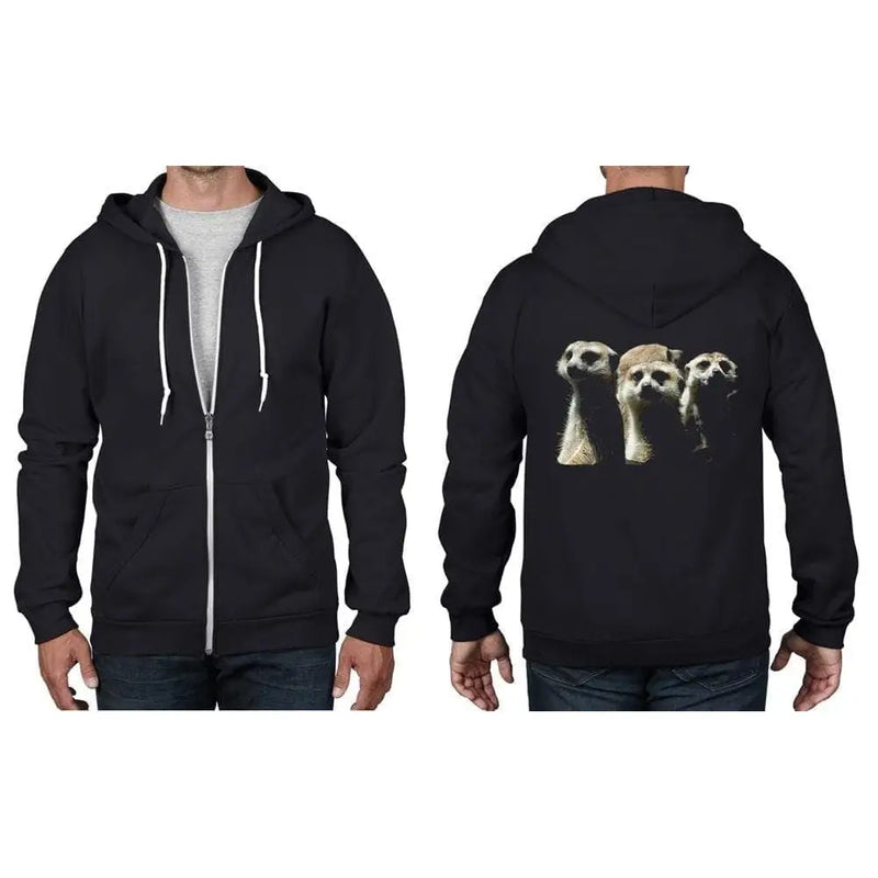 Meerkat Family Full Zip Hoodie