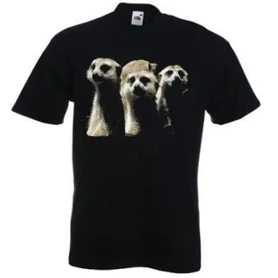 Meerkat Family Mens T-Shirt