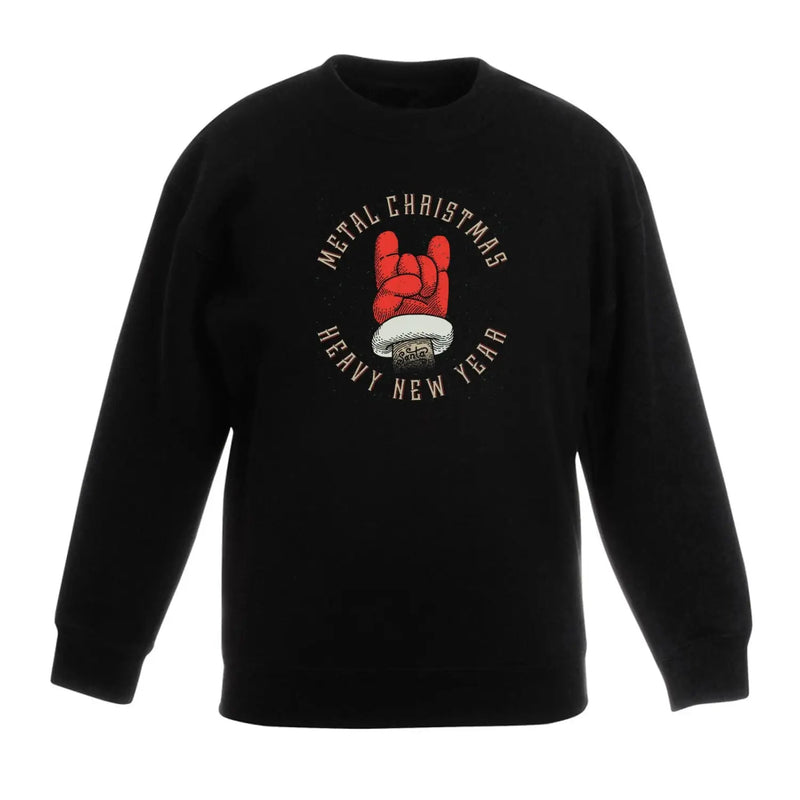 Metal Christmas Heavy New Year Childrens Unisex Kids