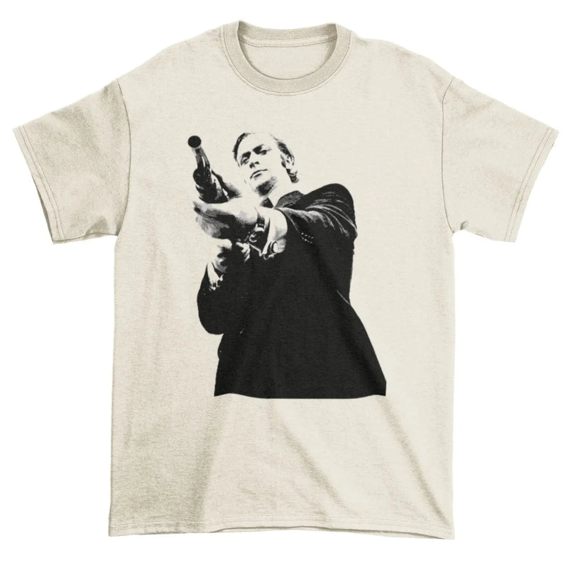 Michael Caine Get Carter T-Shirt L / Cream