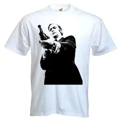 Michael Caine Get Carter T-Shirt L / White