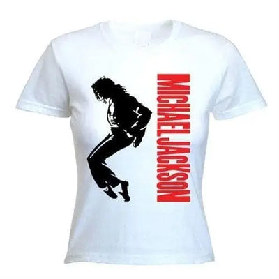 Michael Jackson Moonwalk Women's T-Shirt L / White