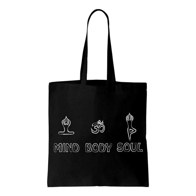 Mind Body Soul Yoga Tote \ Shoulder Bag