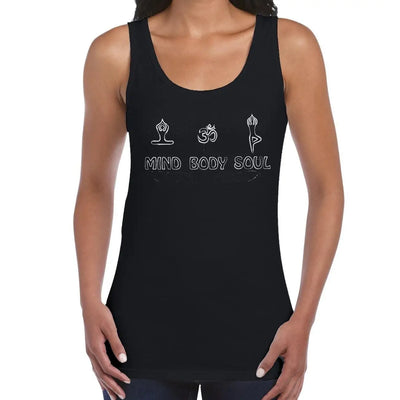 Mind Body Soul Yoga Women's Tank Vest Top M