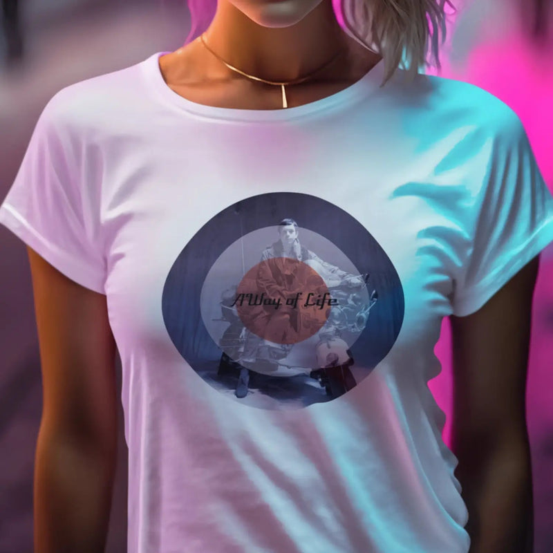 Mod A Way Of Life Scooter Women’s T-Shirt - Womens T-Shirt