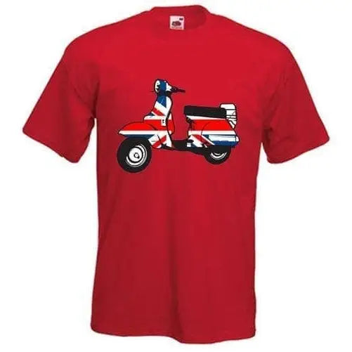 Mod Scooter T-Shirt L / Red