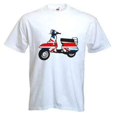 Mod Scooter T-Shirt L / White
