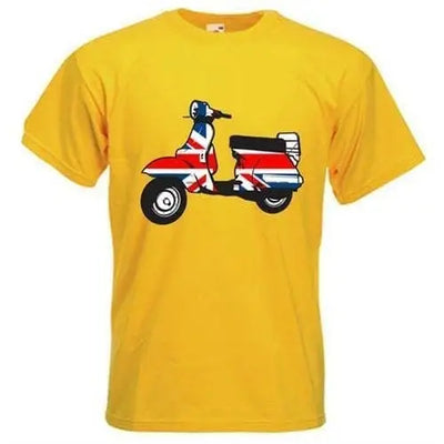 Mod Scooter T-Shirt L / Yellow