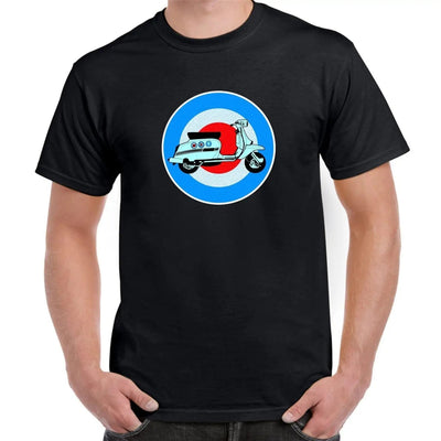 Mod Target Grain Northern Soul Men's T-Shirt M / Black