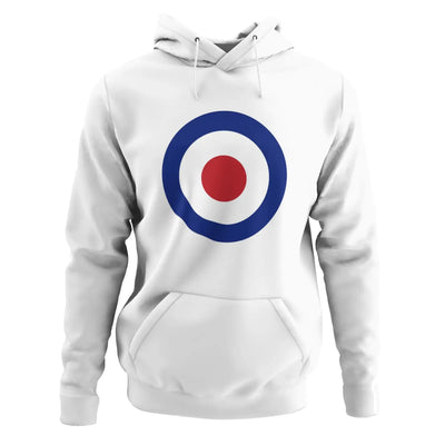 Mod Target Hoodie - S / White - Hoodie