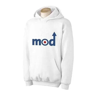 Mod Target Logo Hoodie S / White