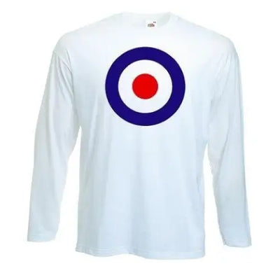Mod Target Long Sleeve T-Shirt L / White