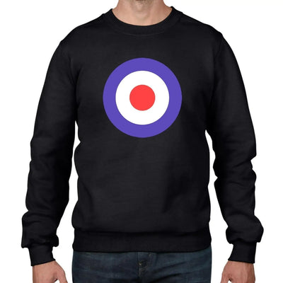 Mod Target Men's Sweatshirt Jumper M / Black