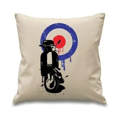 Mod Target Scooter Cushion Cream