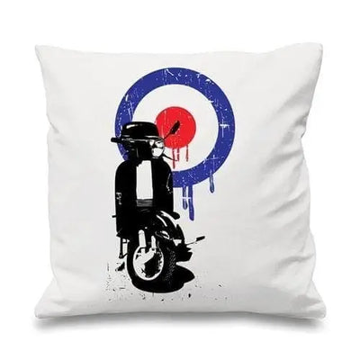 Mod Target Scooter Cushion White