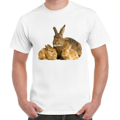 Mother Rabbit Mens T-Shirt