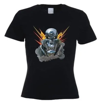 Motor Skull Women's T-Shirt