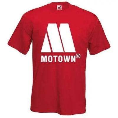 Motown Records Logo T-Shirt M / Red