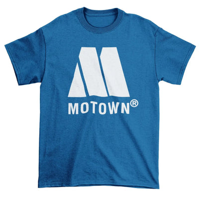 Motown Records Logo T-Shirt M / Royal Blue