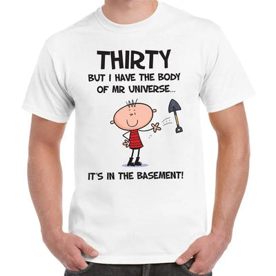 Mr Universe 30th Birthday Men's T-Shirt