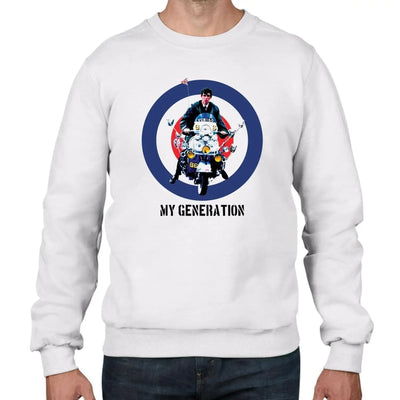 My Generation Men's Sweatshirt Jumper XXL / White