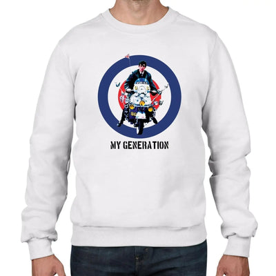 My Generation Men's Sweatshirt Jumper XXL / White