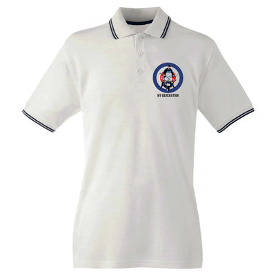 My Generation Mod Scooter Polo Shirt XXL