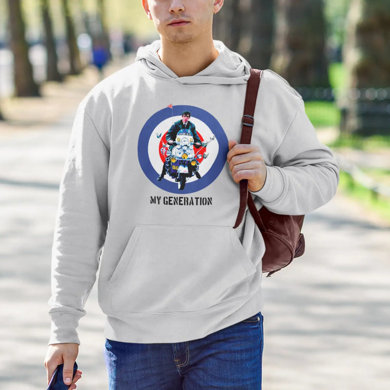 My Generation Mod Scooter Pouch Pocket Hoodie - Hoodie