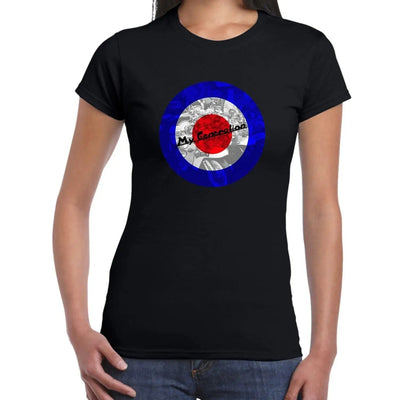 My Generation Scooter Mod Target Women's T-Shirt S / Black