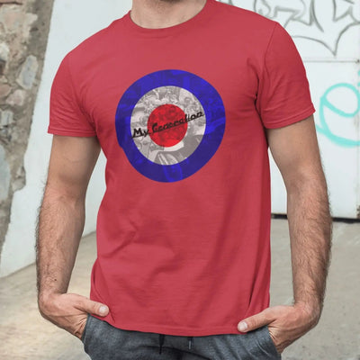 My Generation Scooter Mod Target Men's T-Shirt