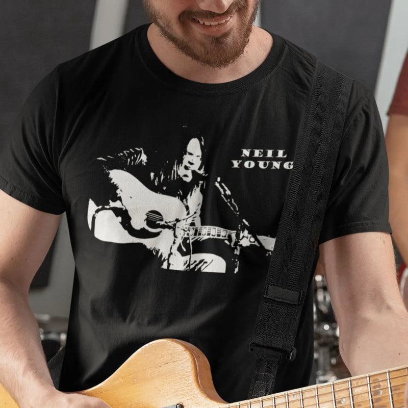 Neil Young Mens T-Shirt