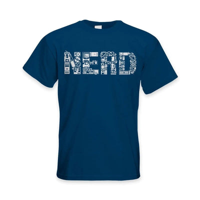 Nerd Logo Men's T-Shirt L / Navy Blue
