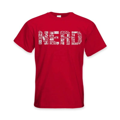 Nerd Logo Men's T-Shirt L / Red