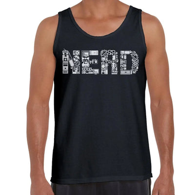Nerd Logo Men's Vest Tank Top M / Black