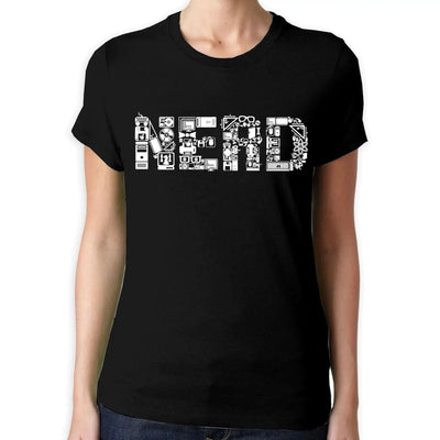 Nerd Logo Women's T-Shirt L / Black