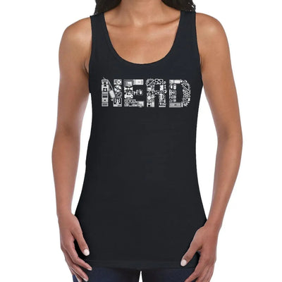 Nerd Logo Women's Vest Tank Top M / Black