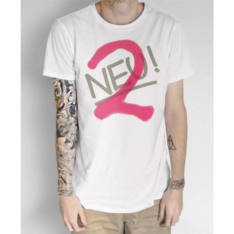 Neu! T Shirt - 2 Album Krautrock - Mens T-Shirt