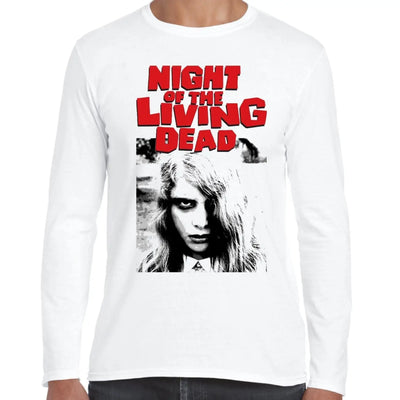 Night Of The Living Dead Zombie Long Sleeve T-Shirt L