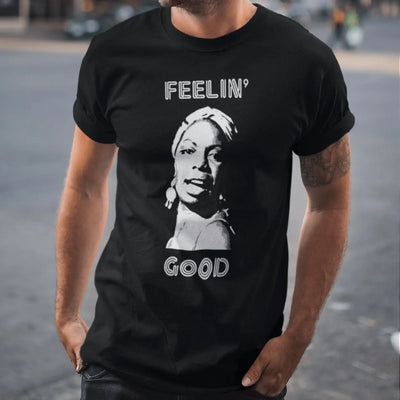 Nina Simone Feelin' Good Men's T-Shirt