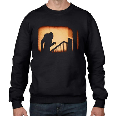 Noferatu Stairs Men's Sweatshirt Jumper M / Black