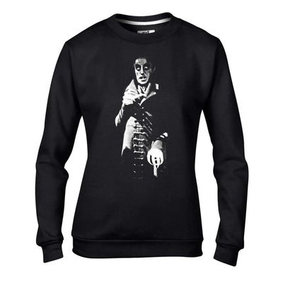 Noferatu Walking Women's Sweatshirt Jumper M / Black