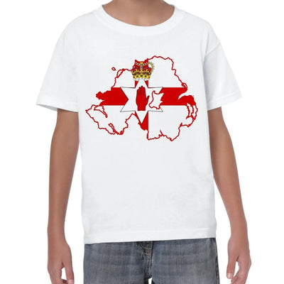 Northern Ireland Coat Of Arms Flag Kid's T-Shirt 11-12
