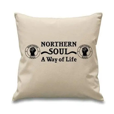 Northern Soul A Way Of Life Cushion Cream