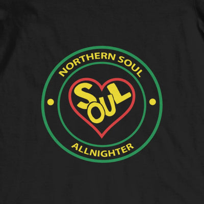 Northern Soul All Nighter Heart Logo Polo Shirt