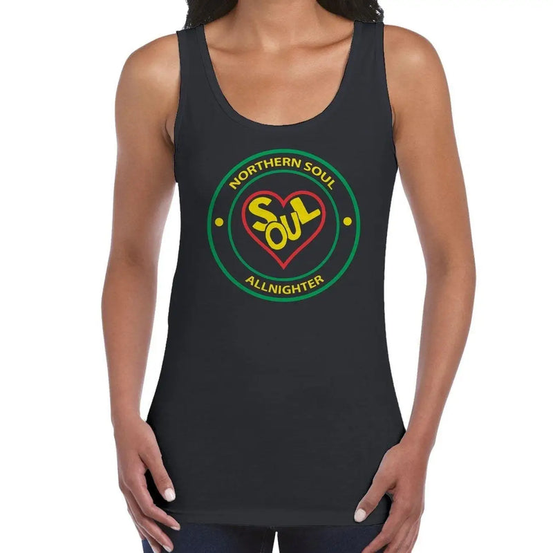 Northern Soul All Nighter Heart Logo Women&