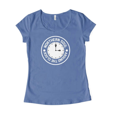 Northern Soul Around the Clock Women's T-Shirt S / Royal