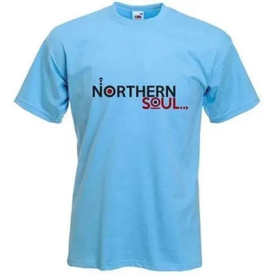 Northern Soul Arrows Logo T-Shirt M / Light Blue